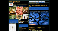 Desktop Screenshot of dosaguilas.blogspot.com