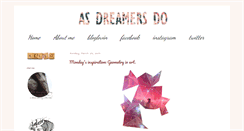 Desktop Screenshot of dreamers-do.blogspot.com