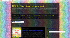 Desktop Screenshot of epsilonprivat.blogspot.com