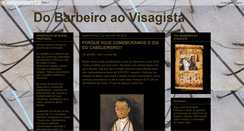 Desktop Screenshot of dobarbeiroaovisagista.blogspot.com