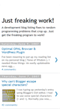 Mobile Screenshot of justfreakingwork.blogspot.com