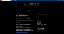 Desktop Screenshot of crack-sutherland-versant.blogspot.com