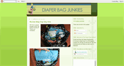 Desktop Screenshot of diaperbagjunkies.blogspot.com