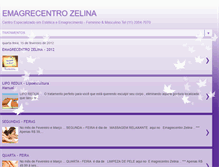 Tablet Screenshot of emagrecentrozelina.blogspot.com