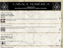 Tablet Screenshot of cabalanumerica.blogspot.com
