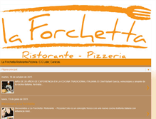 Tablet Screenshot of laforchettalider.blogspot.com