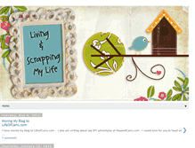 Tablet Screenshot of michelle-livingandscrappingmylife.blogspot.com