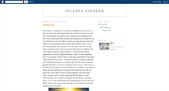 Desktop Screenshot of julianaziegler.blogspot.com