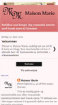 Mobile Screenshot of maison-marie.blogspot.com