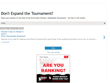 Tablet Screenshot of dontexpandthetournament.blogspot.com