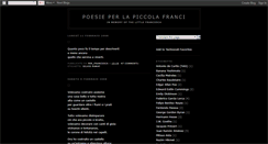 Desktop Screenshot of ciaofranci.blogspot.com