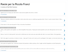 Tablet Screenshot of ciaofranci.blogspot.com