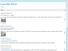 Tablet Screenshot of lucadelzozzo.blogspot.com