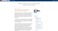 Desktop Screenshot of annalittleforcongresspr.blogspot.com