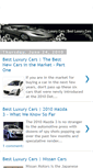 Mobile Screenshot of best-luxurycar.blogspot.com