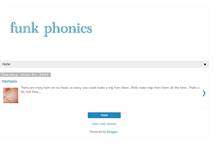 Tablet Screenshot of funkphonics.blogspot.com