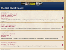 Tablet Screenshot of callsheetreport.blogspot.com