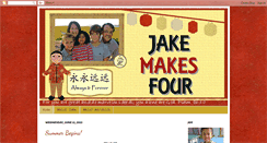 Desktop Screenshot of jakemakesfour.blogspot.com