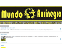 Tablet Screenshot of mundoaurinegro.blogspot.com