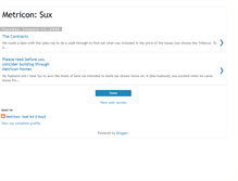 Tablet Screenshot of metriconsux.blogspot.com