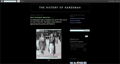 Desktop Screenshot of kardomah.blogspot.com