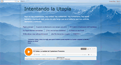 Desktop Screenshot of intentandolautopia.blogspot.com