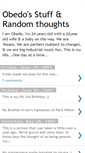 Mobile Screenshot of obedo.blogspot.com