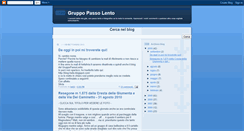 Desktop Screenshot of gruppopassolento.blogspot.com