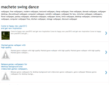 Tablet Screenshot of macheteswingdance.blogspot.com