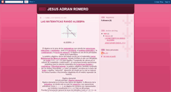 Desktop Screenshot of jesusadrianromero-lii.blogspot.com