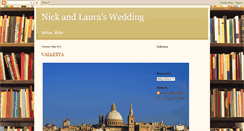 Desktop Screenshot of nickandlauramaltawedding.blogspot.com