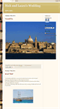Mobile Screenshot of nickandlauramaltawedding.blogspot.com