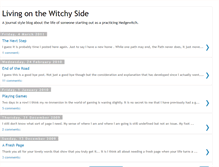 Tablet Screenshot of livingwiccy.blogspot.com