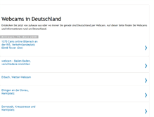 Tablet Screenshot of deutschland-webcam.blogspot.com