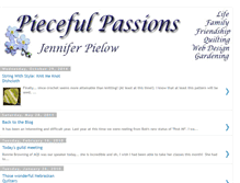 Tablet Screenshot of piecefulpassions.blogspot.com