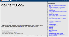 Desktop Screenshot of cidadecarioca.blogspot.com