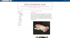 Desktop Screenshot of pattersonpost.blogspot.com