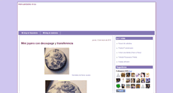 Desktop Screenshot of manualidadeskriss.blogspot.com