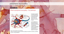 Desktop Screenshot of peripheral-neuropathy.blogspot.com