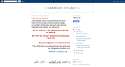 Desktop Screenshot of haberler34.blogspot.com