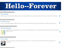 Tablet Screenshot of hello--forever.blogspot.com