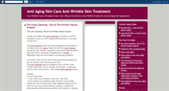 Desktop Screenshot of antiaging-skin-care-tips.blogspot.com