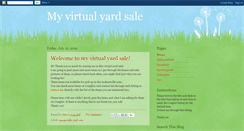 Desktop Screenshot of michelinasyardsale.blogspot.com