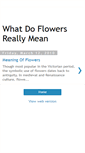 Mobile Screenshot of flowermeans.blogspot.com