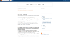 Desktop Screenshot of cfalevel3notes.blogspot.com