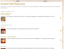Tablet Screenshot of ancientfaithresources.blogspot.com