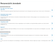 Tablet Screenshot of persoverzicht.blogspot.com