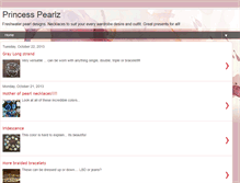 Tablet Screenshot of princesspearlz-sarita.blogspot.com