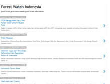 Tablet Screenshot of forestwatchindonesia.blogspot.com