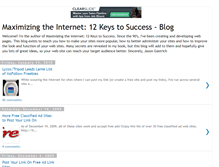 Tablet Screenshot of maximizingtheinternet.blogspot.com